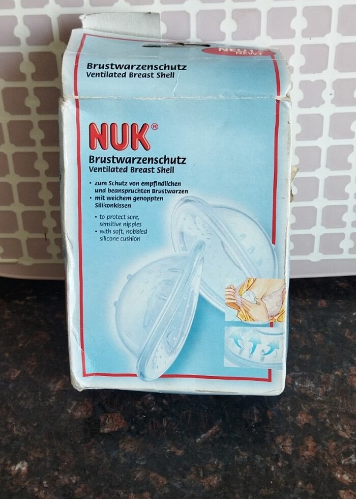 Nuk göğüs koruyucu kalkanı  - Görsel 5