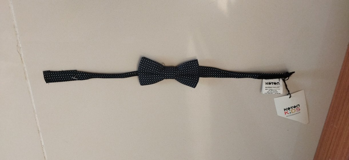 Koton kids Çocuk lacivert Noktalı Papyon - Görsel 3