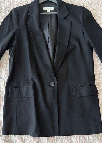 Zara Sik Siyah Tek Dugmeli Blazer Ceket