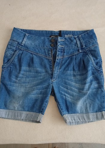 Only Mavi Denim Sort Rahat Ve Sik Yazlik Model