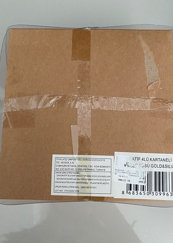 Simli Yılbaşı Süsü Seti - Görsel 2