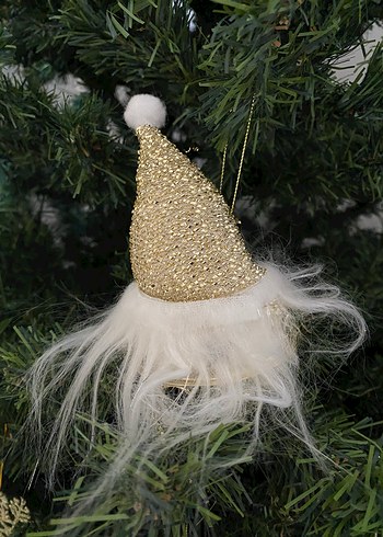 Altın Parlak Yılbaşı Çanı Süsleri - Görsel 3