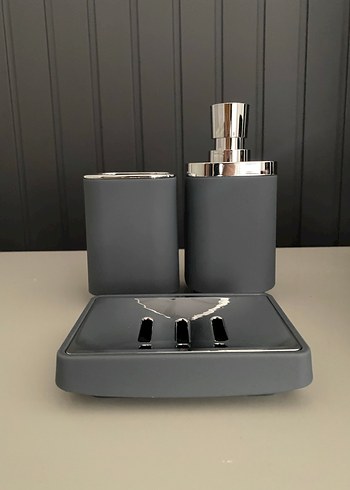 Gri Arow Banyo Aksesuar Seti - Görsel 5