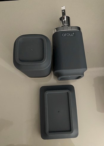 Gri Arow Banyo Aksesuar Seti - Görsel 3