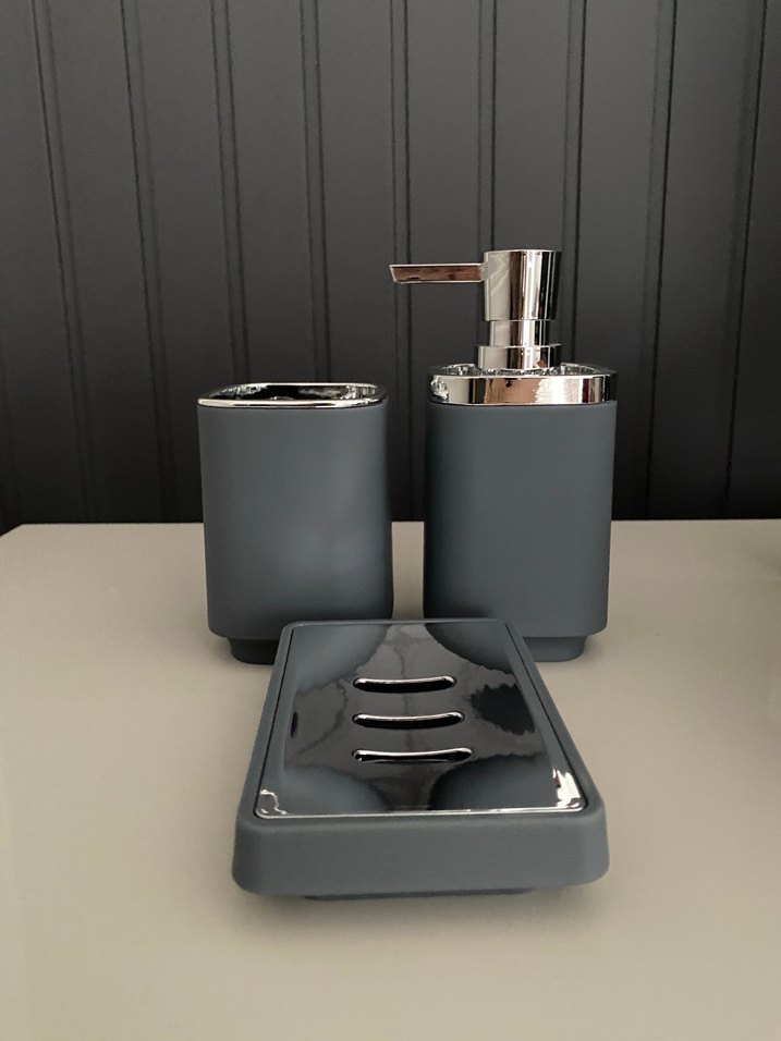 Gri Arow Banyo Aksesuar Seti - Görsel 4