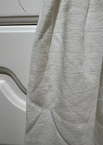 Kız Çocuk Transparan Kısa Kollu Keten Elbise - Görsel 3