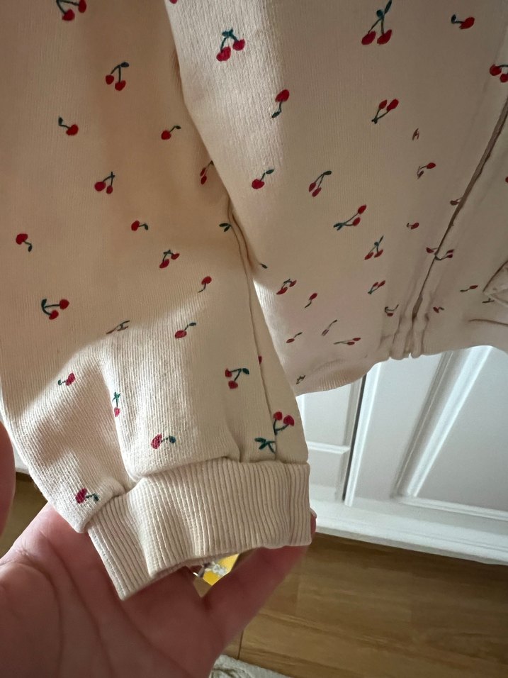 Kız Çocuk Kapüşonlu Nakışlı Fermuarlı Sweatshirt - Görsel 3