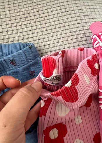 Kız Çocuk Piliseli Çok Renkli Taytlar - Görsel 6