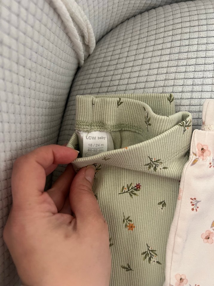 Kız Çocuk Piliseli Çok Renkli Taytlar - Görsel 3