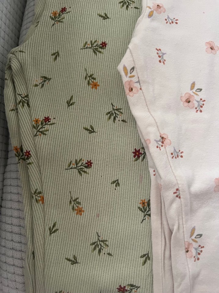 Kız Çocuk Piliseli Çok Renkli Taytlar - Görsel 2