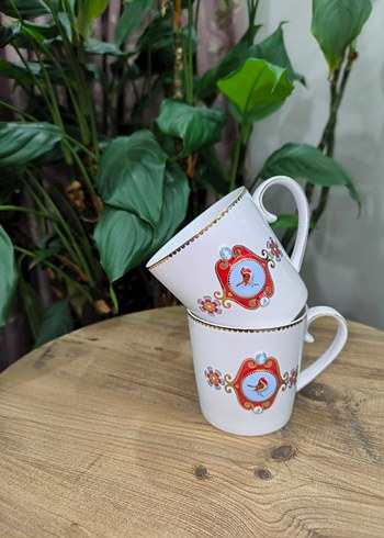 pip stüdyo love birds kahve kupası - Görsel 2