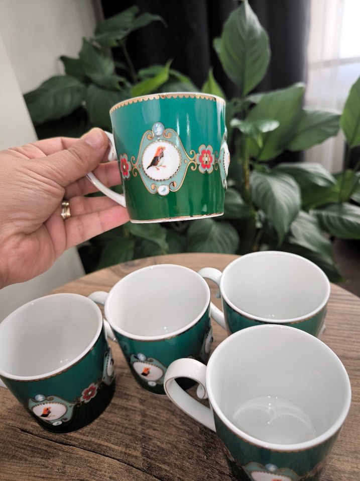 Pip stüdyo love birds kahve kupası - Görsel 4