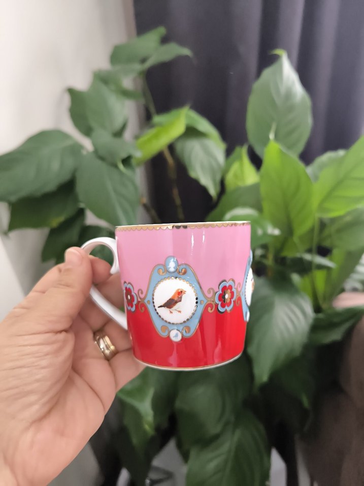 pip stüdyo love birds kahve kupası - Görsel 2