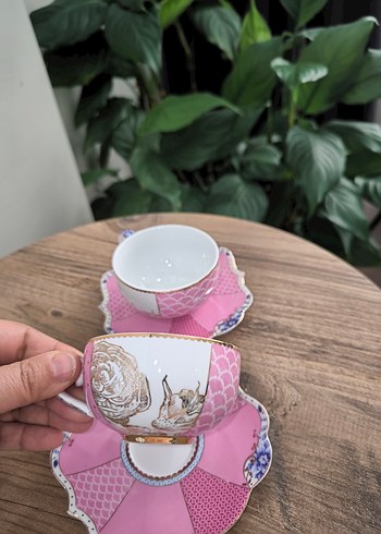 Pip Studio Pastel Pembe Fincan ve Tabak Seti - Görsel 3