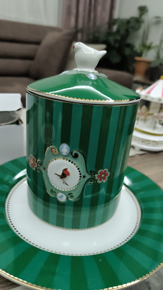 pip studio love birds Saklama Kabı - Görsel 2