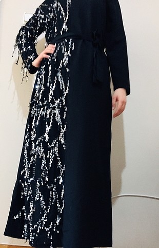 Siyah abiye elbise