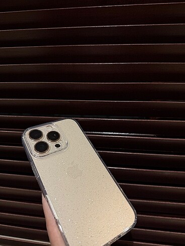 Iphone 16 pro simli seffaf silikon Kilif - Görsel 2