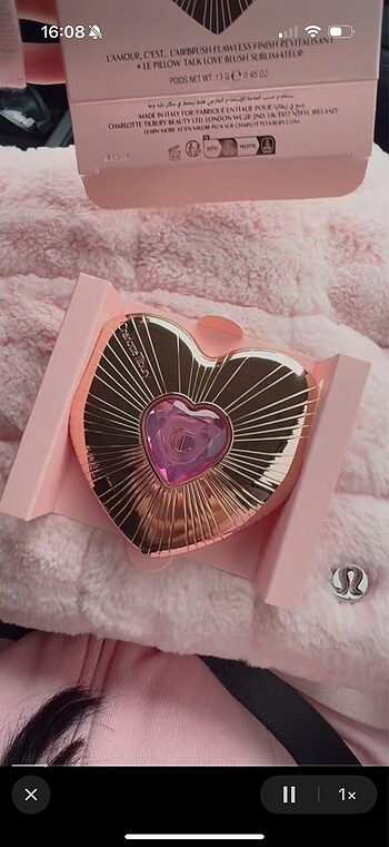 Sephora Charlotte Tilbury Pillow Talk flawless pink