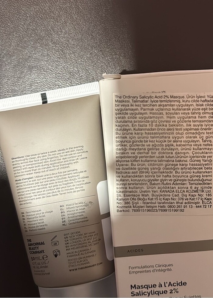 The Ordinary salicylic Acid maske - Görsel 4