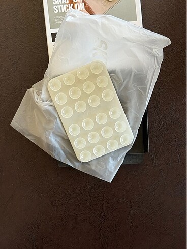 Beyaz Magnetik Vakumlu Magsafe Tutucu - Görsel 2