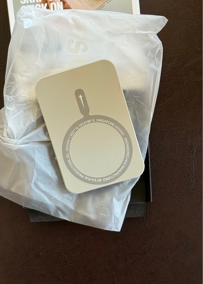 Beyaz Magnetik Vakumlu Magsafe Tutucu - Görsel 3