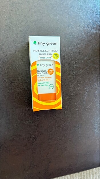 Diğer Tiny Green vegan 50+ faktor gunes kremi