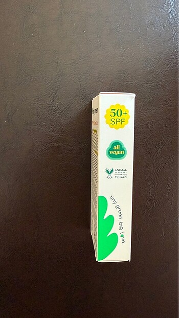 Beden Renk Tiny Green vegan 50+ faktor gunes kremi