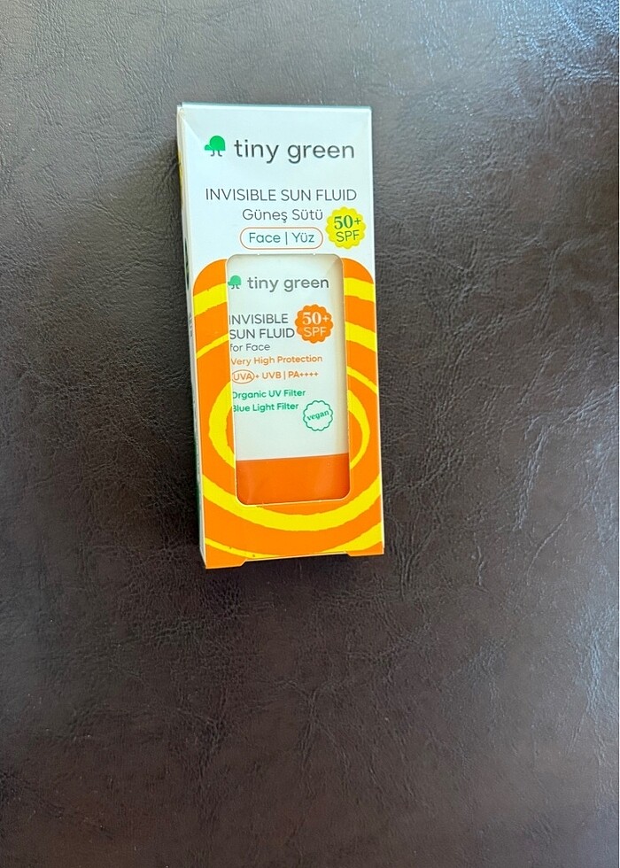 Tiny Green vegan 50+ faktor gunes kremi - Görsel 2