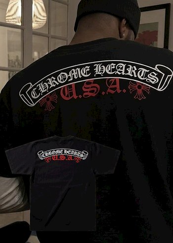 Rick Owens Chrome Hearts Usa Tee