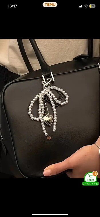 y2k coquette çanta süsü charm