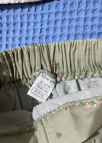 LC Waikiki Düğmeli Nakışlı Bebek Kız Takımı