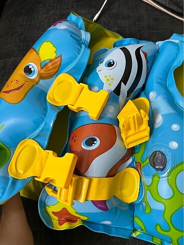 24-36 Ay Beden sarı Renk Bebek can yeleği