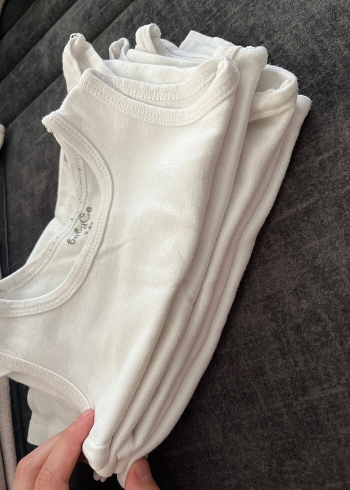 İki kısa kol üç askılı zıbın - Görsel 5