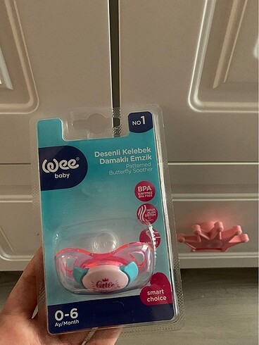 Wee baby Damaklı emzik