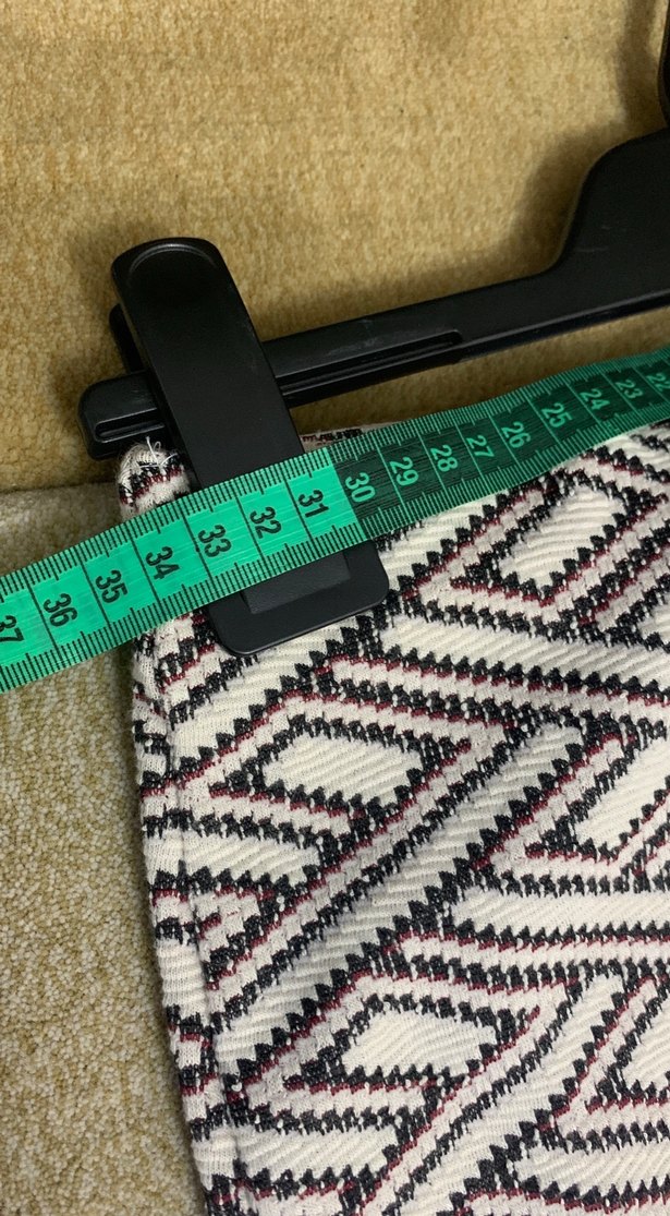 Deri Desenli Örgü Mini Etek - Görsel 5