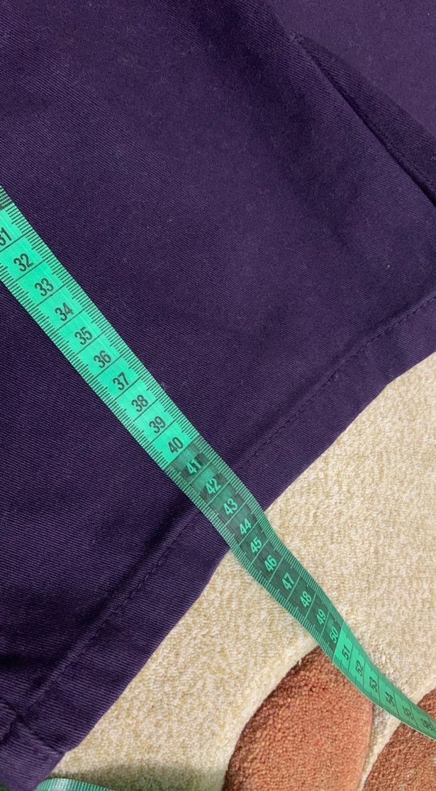 Düğmeli Mor Midi Etek - Görsel 5