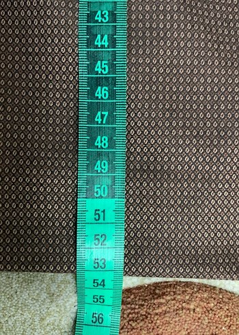 Düğmeli Kadın Kahverengi Desenli Kumaş Etek - Görsel 3