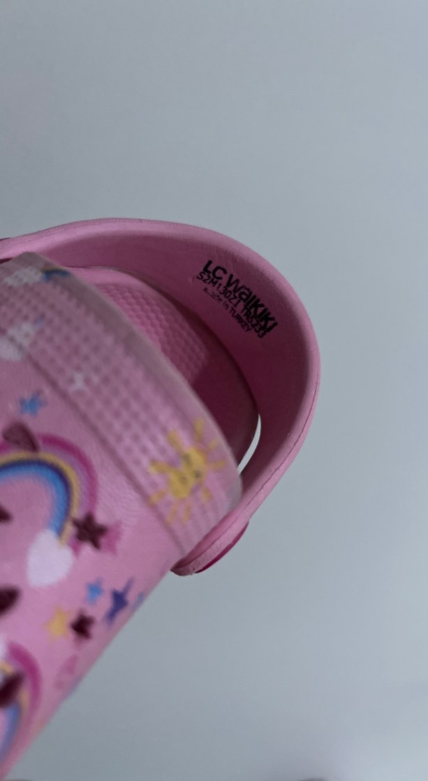 Kız Çocuk Pembe Bağcıklı Terlik - Görsel 4