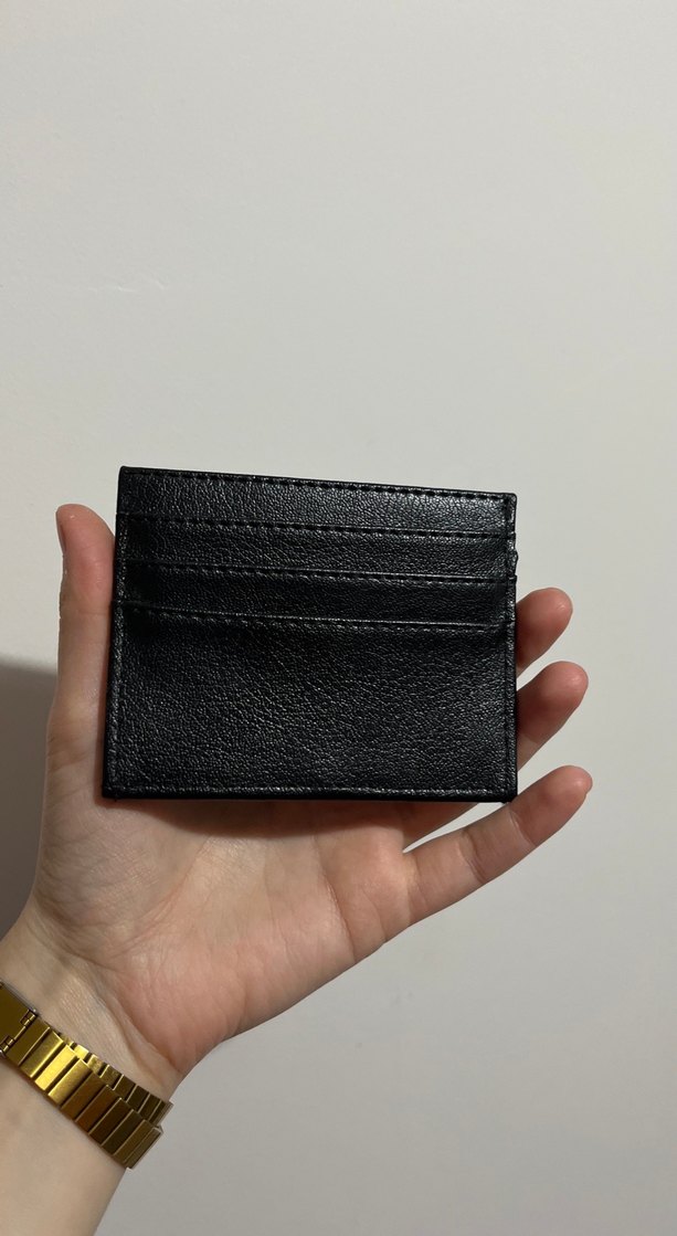 Siyah Erkek Kartlık Velcro Kapamalı - Görsel 2