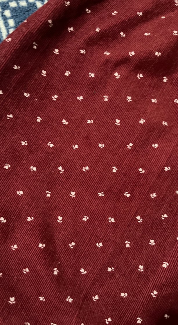 Bordo Kolsuz Kadife Kız Elbisesi - Görsel 2