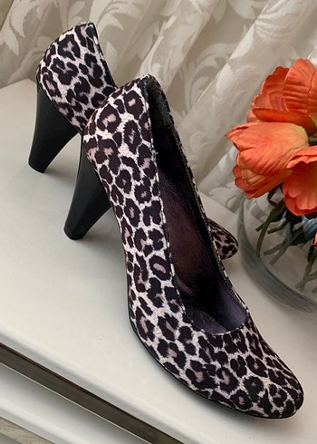 Diğer Leopar Desenli Topuklu Stiletto