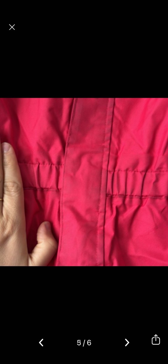 Kız Bebek Kırmızı Fermuarlı Kar Tulumu - Görsel 3