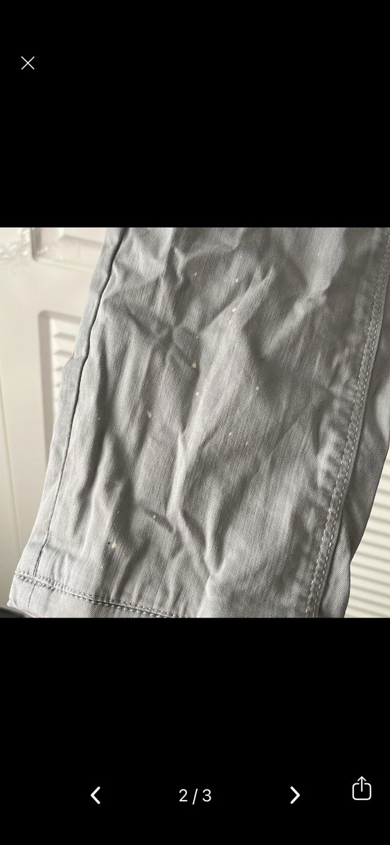 Gri Regular Fit Keten Erkek Pantolon - Görsel 2