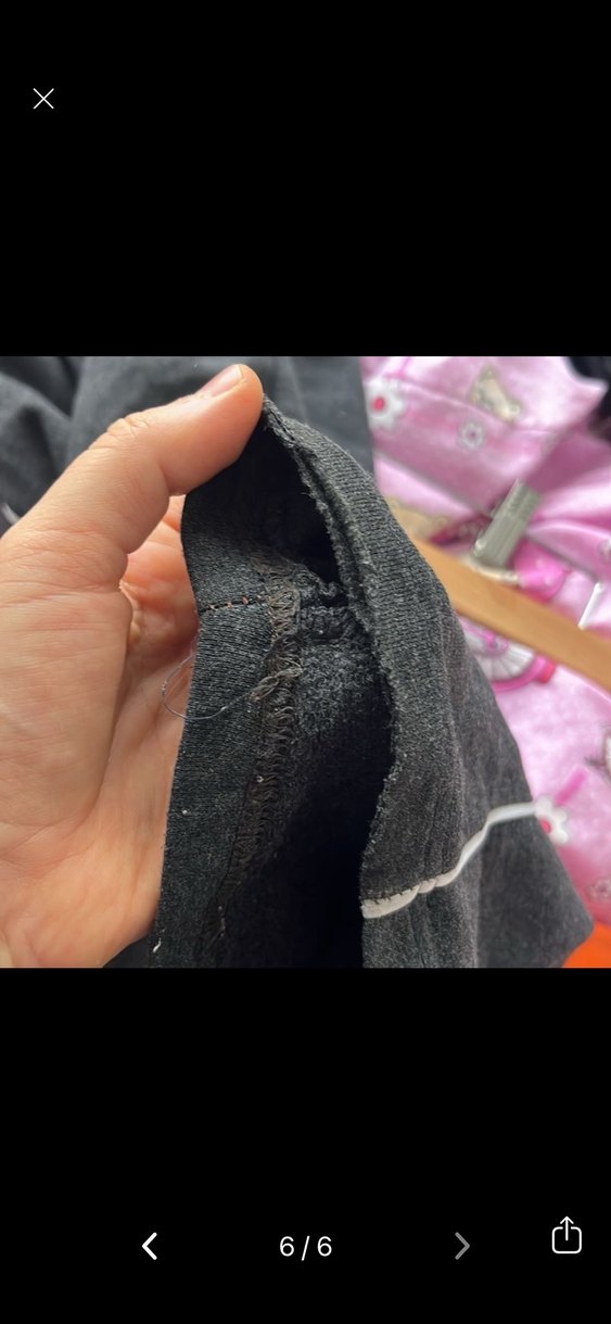 Siyah Kadın Rahat Kesim Eşofman Altı - Görsel 5