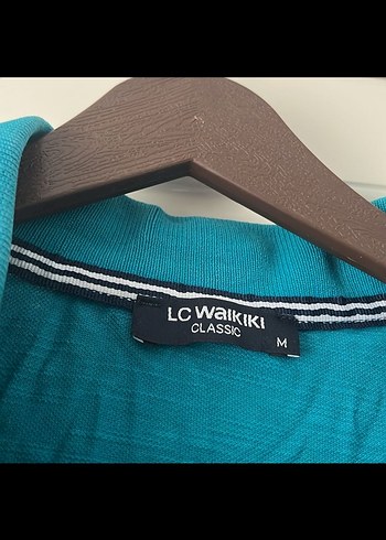 Erkek Turkuaz Kısa Kollu Polo Tişört - Görsel 2