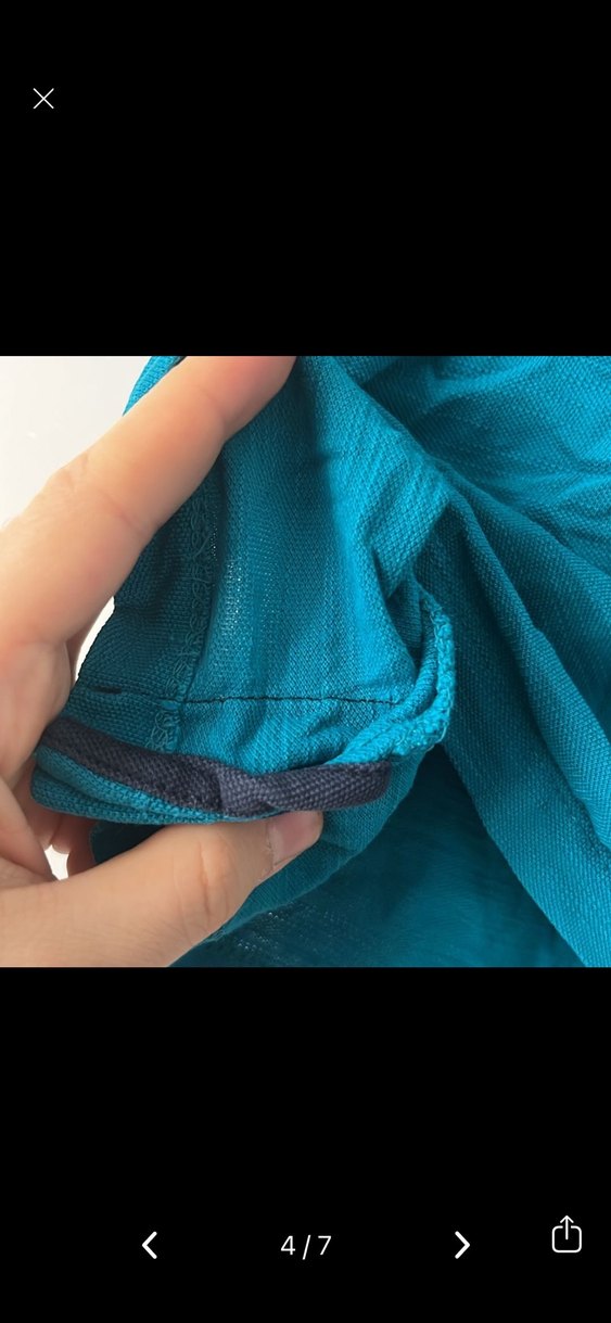 Erkek Turkuaz Kısa Kollu Polo Tişört - Görsel 4