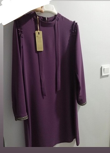 Tuğba venn Mürdüm tunik