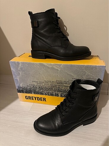 36 Beden Greyder hakiki deri bot