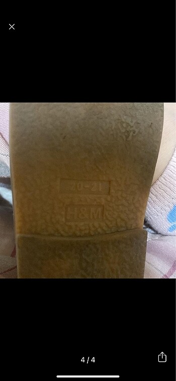 20 Beden camel Renk H&M bot