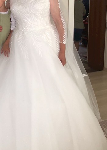 Modern Klasik Prenses Gelinlik - Görsel 2